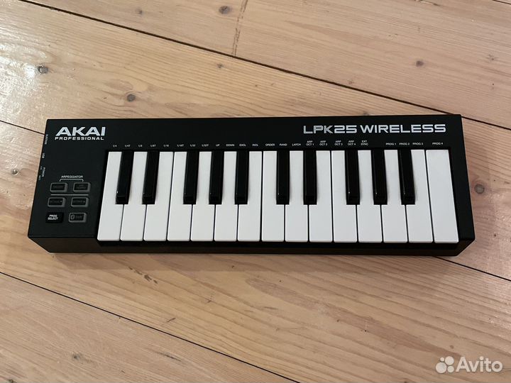 Midi bluetooth usb клавиатура akai lpk 25 wireless