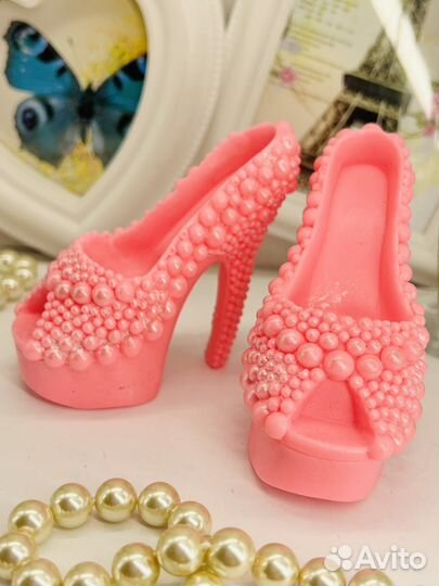 Жемчуженные туфельки мыло