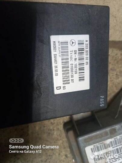 Блок управления телефоном mercedes w220