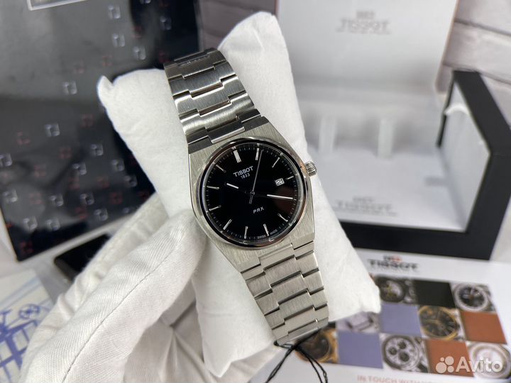 Наручные часы tissot prx черные