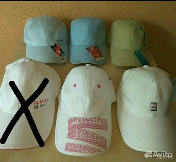 Бейсболки унисекс