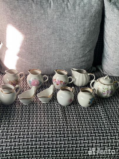 Молочник соусник сахарница лфз СССР