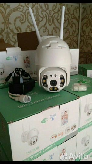 Wifi поворотная купольная камера уличная