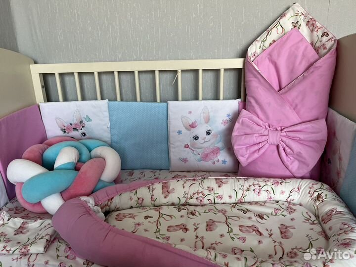 Бортики в кроватку