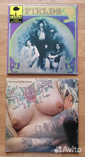 2 LP Supertramp Indelibly Stamped + Fields + 6 DVD