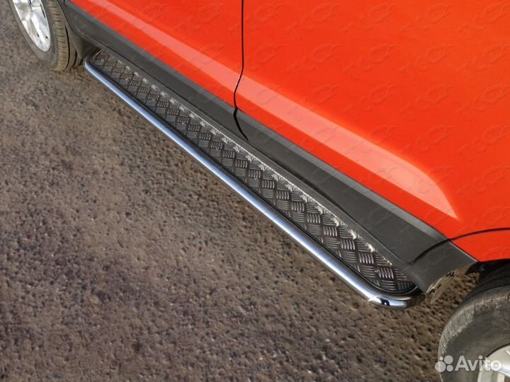 Обвес из нержавеющей стали Ecosport 2014