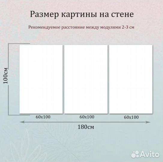 Картина новая модульная