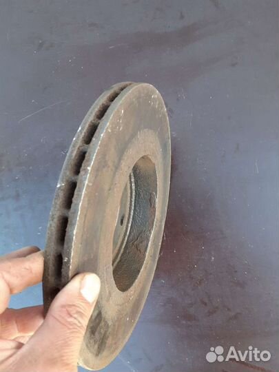 Диск тормозной передний Рено Лагуна 2