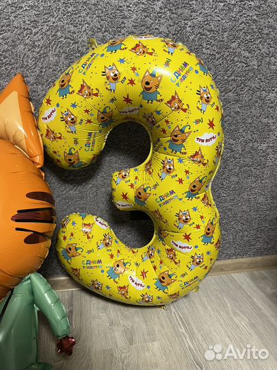 Воздушные шары три кота