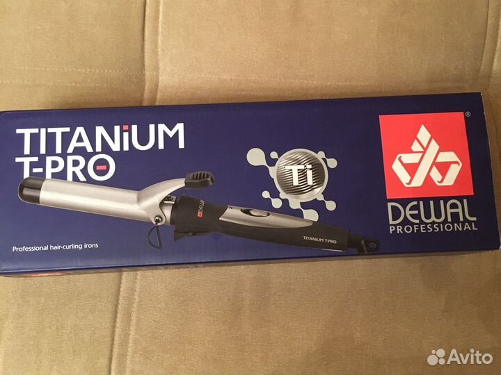 Плойка Dewal Titanium T-Pro титан-турмалин