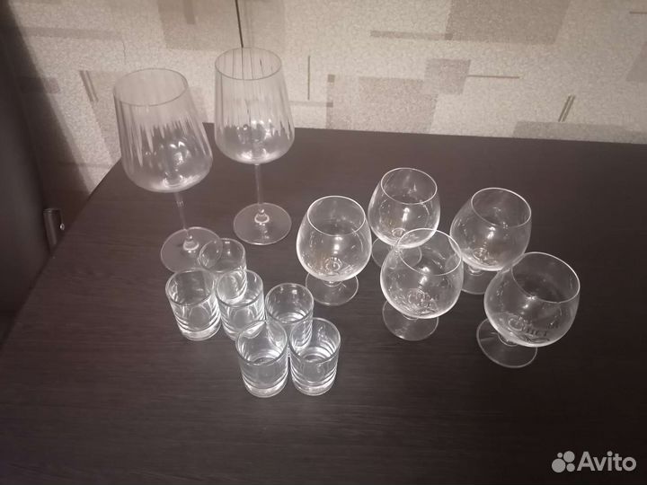 Фужеры рюмки