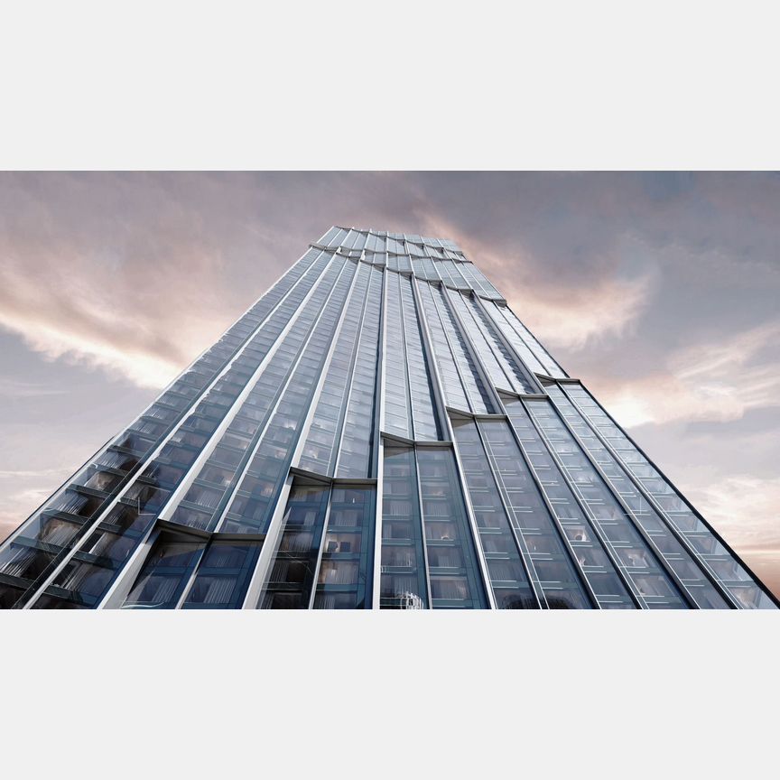 4-к. квартира, 153,6 м², 63/85 эт.