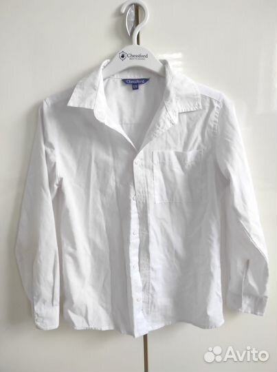 Школьный костюм и рубашки для мальчика 128