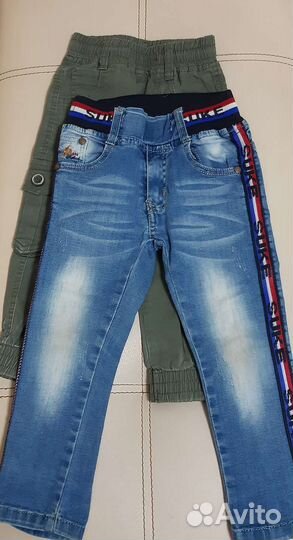 Джинсы для мальчика, р. 80- 86