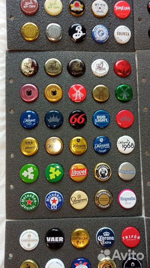 Пивные крышки (пробки) набор 227+3 шт. все разные