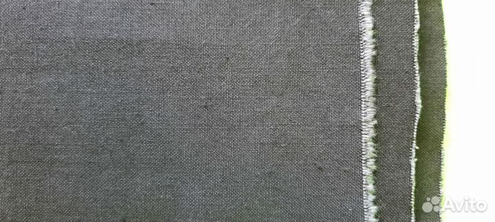 Ткань техническая, плотная, черная, СССР 1970-х