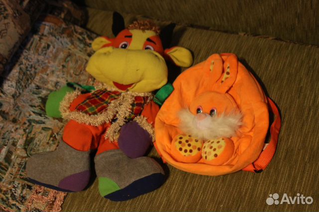 Рюкзачок детский в виде животных отдам