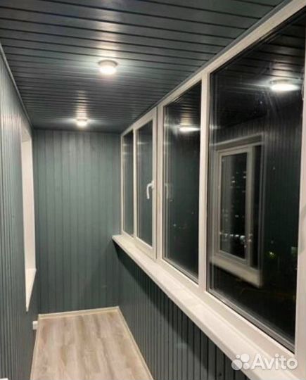 Обшивка балконов