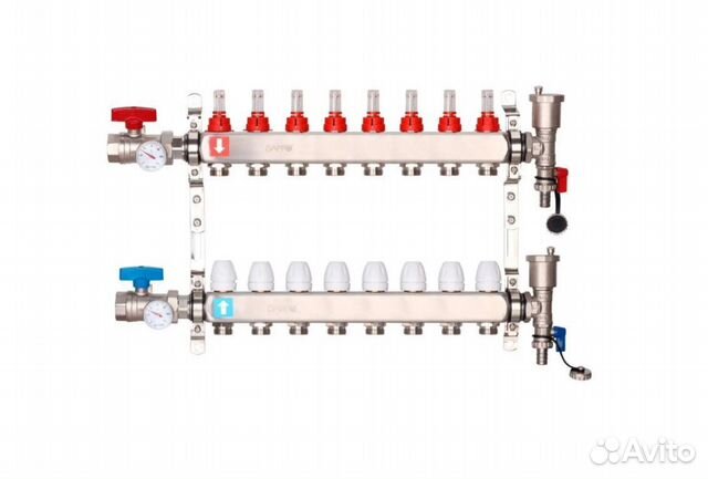 Коллектор для теплого пола 11 выходов