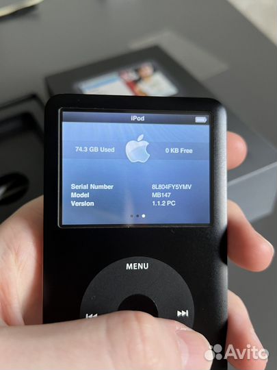 iPod classic 6 / 80 gb