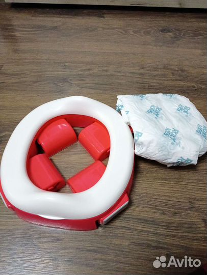 Горшок детский дорожный и насадка на унитаз