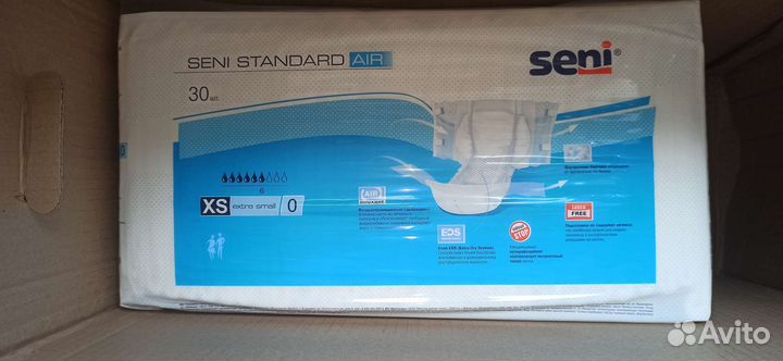 Памперсы для взрослых seni xs