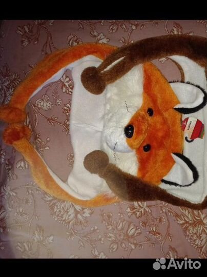 Шапка-маска Лиса