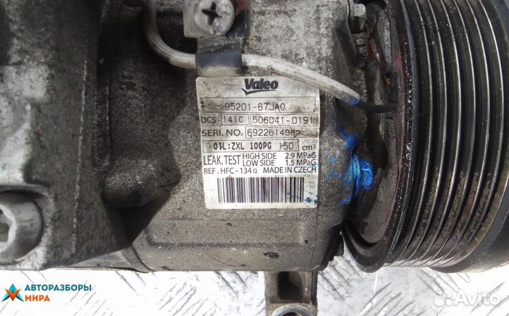 Компрессор кондиционера Suzuki Grand Vitara 2 2007