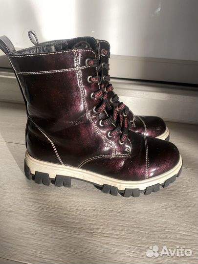 Ботинки демисезонные для девочки 33 размер