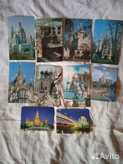 Календарики карманные 