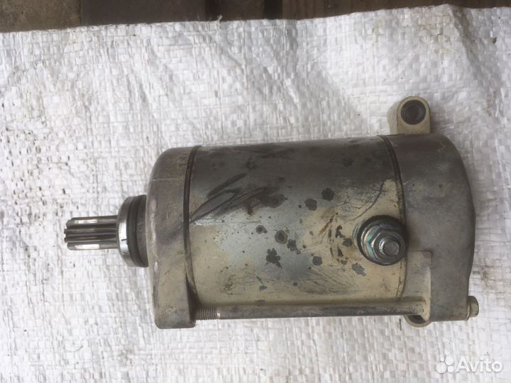 Стартер электрический на Yamaha Grizzly 660