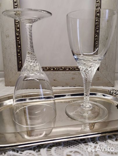 Винтажные хрустальные Фужеры