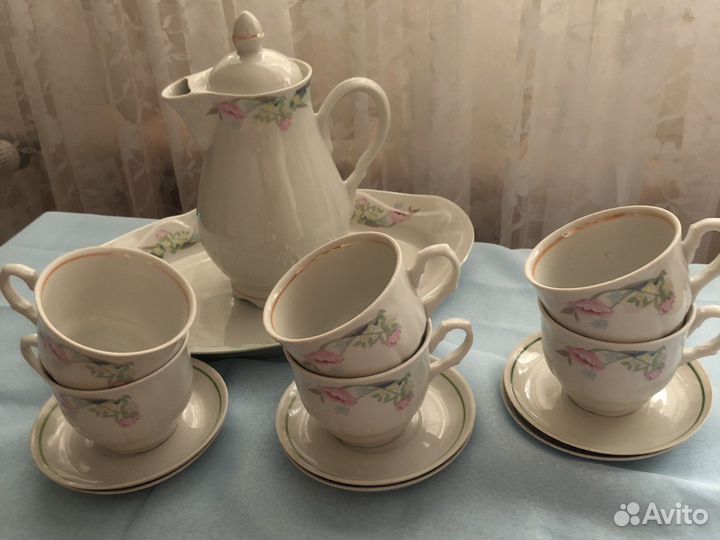 Сервиз кофейный новый