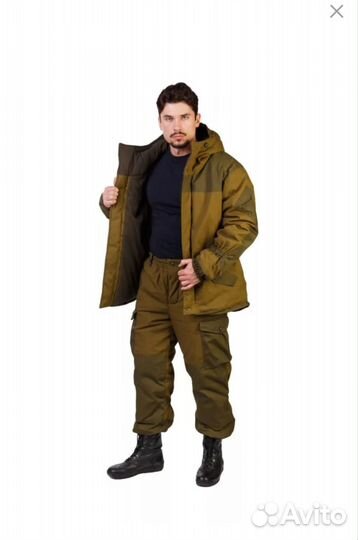 Костюм горка на флисе зима