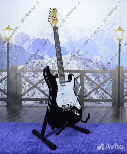 Электрогитара (новая), полный комплект