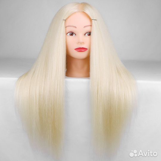 Манекен головы парикмахерский учебный 70