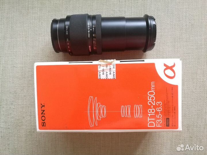 Объектив Sony DT18-250mm (SAL18250)