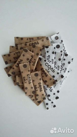 Порционный сахар,соль,перец. В стиках