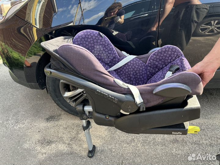 Автолюлька maxi cosi с базой isofix