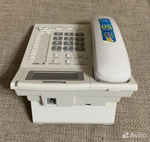 Проводной телефон panasonic