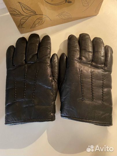 Перчатки мужские натуральная кожа