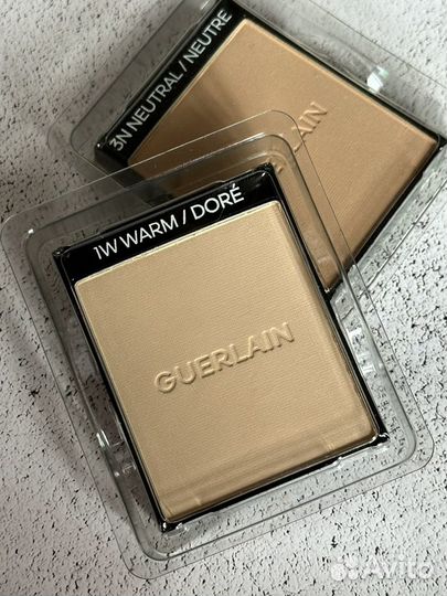 Guerlain parure gold skin control Пудра