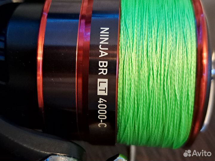 Катушка рыболовная ninja BR LT 4000-C