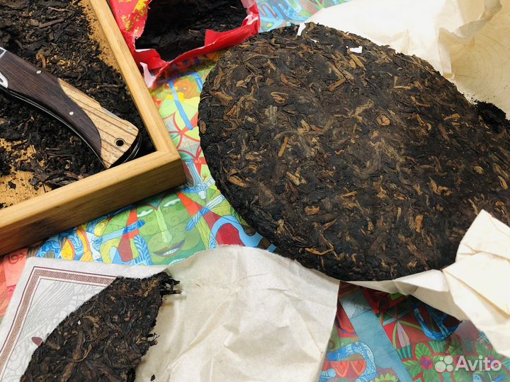 Шу Пуэр Китайский Чёрный Чай Набор 150 г