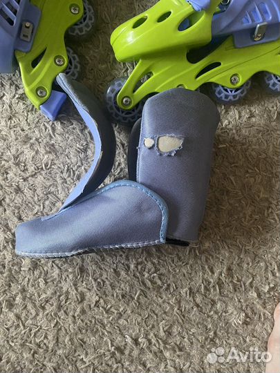 Роликовые коньки 35 38 детские