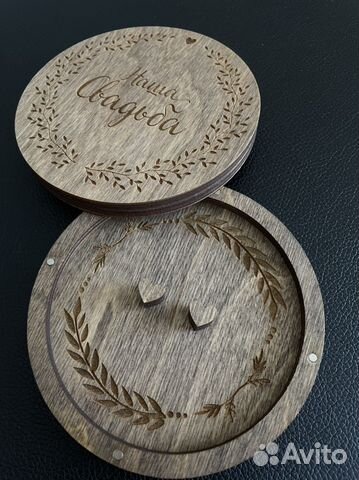 Шкатулка для обручальных колец