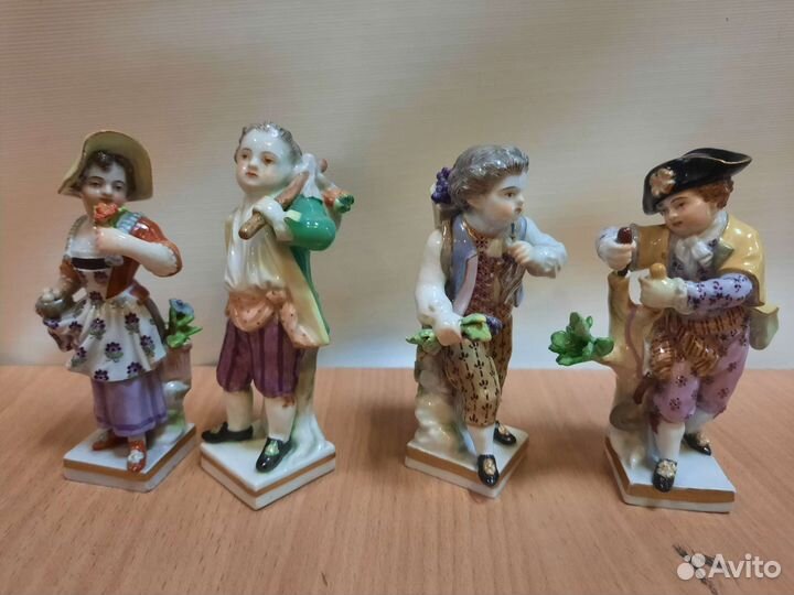 Фарфоровые статуэтки мэйсон