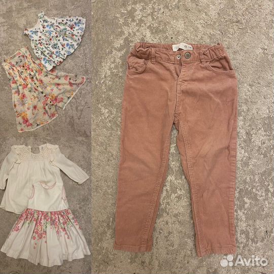 Платья, вещи для девочкм zara, kiabi, h&m