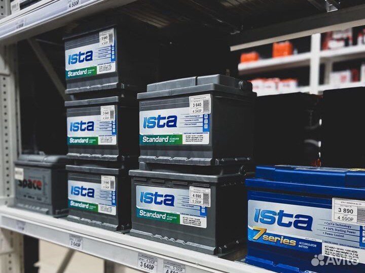 Аккумулятор ista standart 77 оп