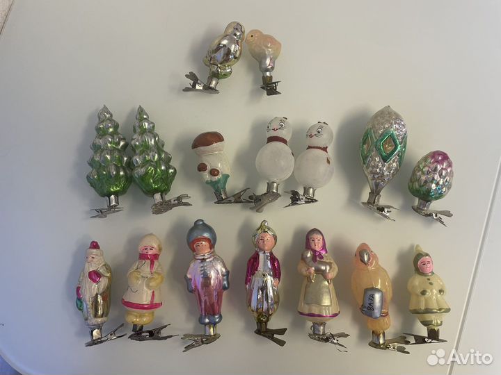 Елочные игрушки СССР